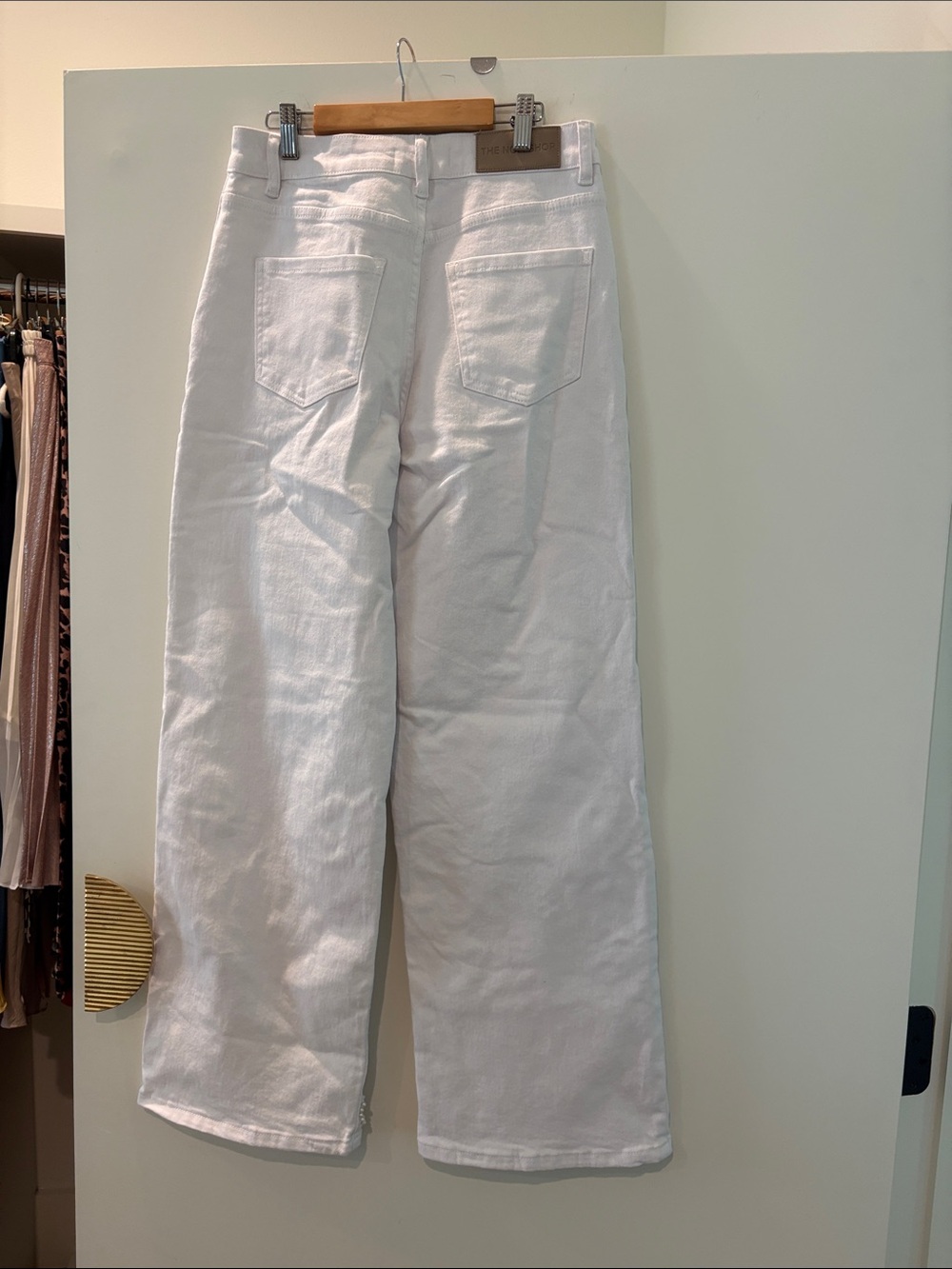 KAIA PEARL HIGH RISE JEAN - WHITE - Picture 2 of 2